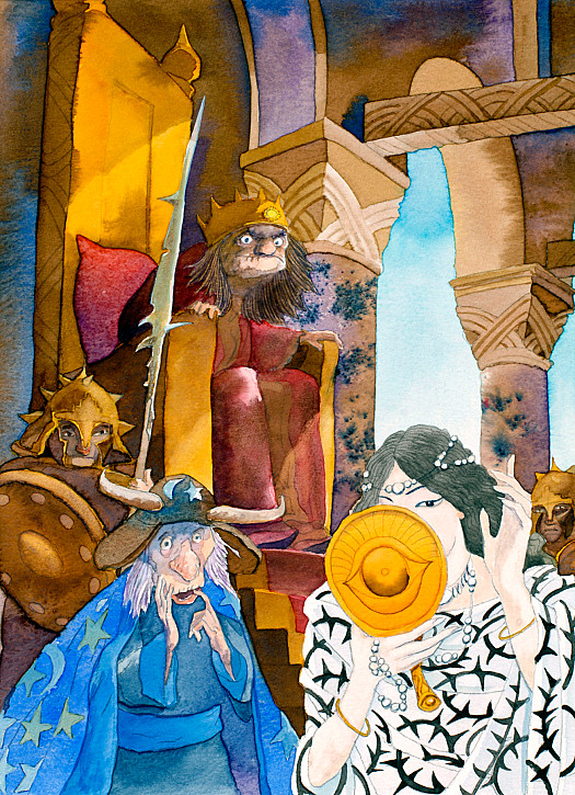 For What Seemed a Lifetime, Her Eyes Feasted On the Image Before Her. and Everyone In the Court Waited with Baited Breath