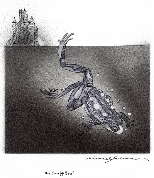So the toad took the lantern, and disappeared into the dismal waters once more