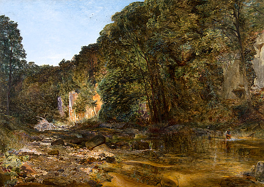 Long Shadows Across a Narrow Glen