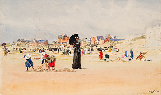 On the beach, Berck-sur-Mer