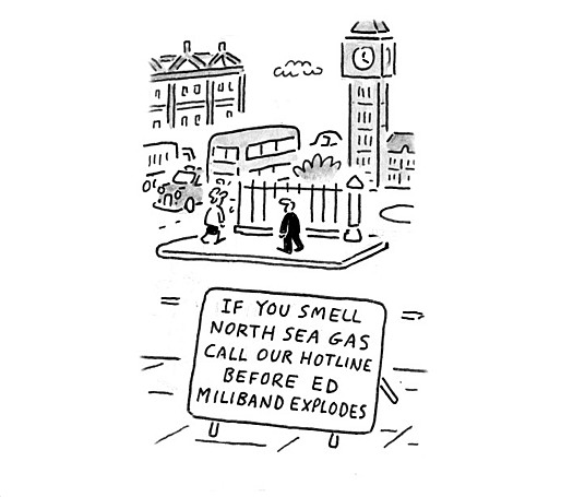 If you smell North Sea gas call our hotline before Ed Miliband explodes