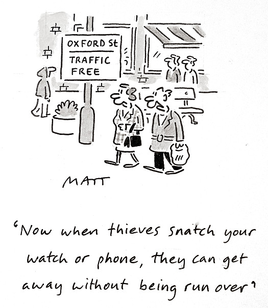 Now when thieves snatch your watch or phone, they can get away without being run over
