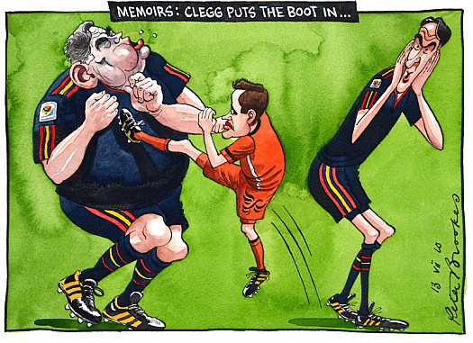 Memoirs: Clegg Puts the Boot In&hellip;