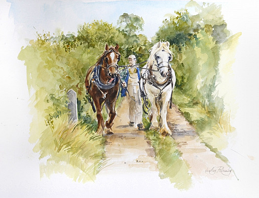 Leading Horses, Gressenhall