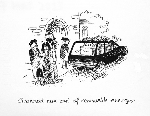 Grandad Ran Out of Renewable Energy