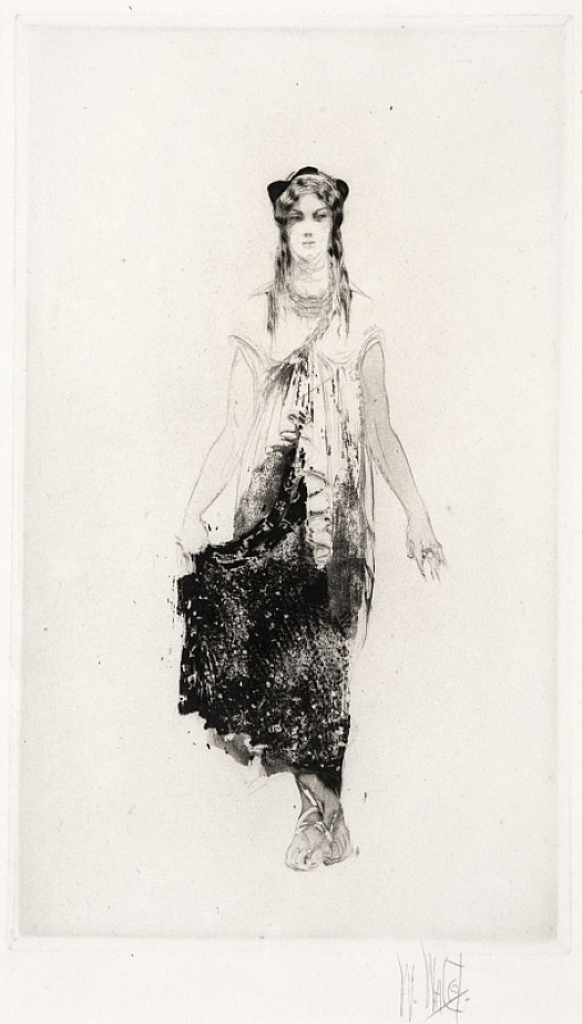 A Greek Lady, 600 Bc(2nd State, 1919)