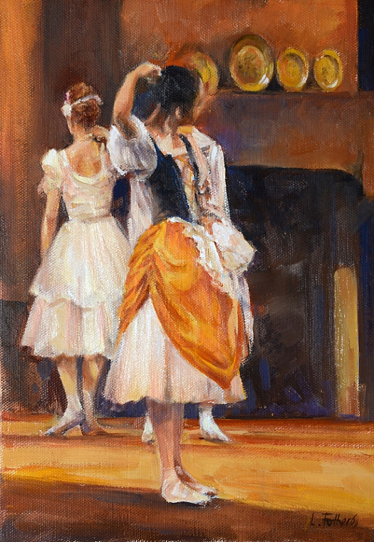 Two Dancers, La fille mal gard&eacute;e