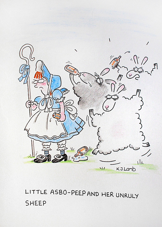 Little Asbo-Peep and Her Unruly Sheep