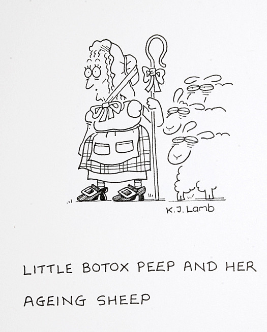 Little Botox Peep and Her Ageing Sheep