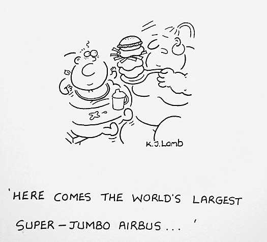 Here Comes the World's Largest Super-Jumbo Airbus...