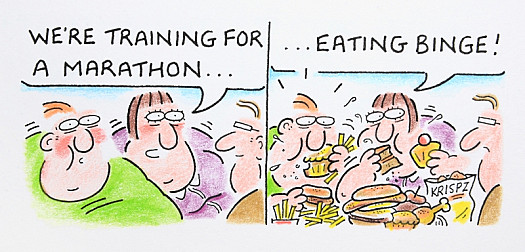 Fattypuff:We're Training For a Marathon