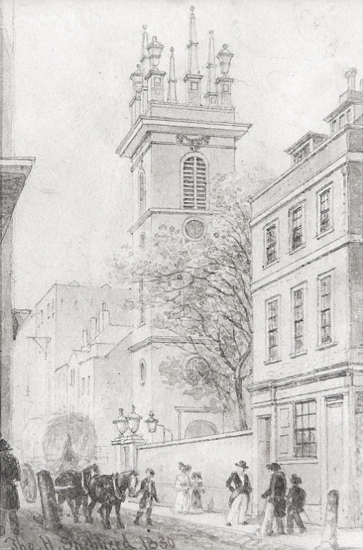 St Mary Somerset, Upper Thames Street