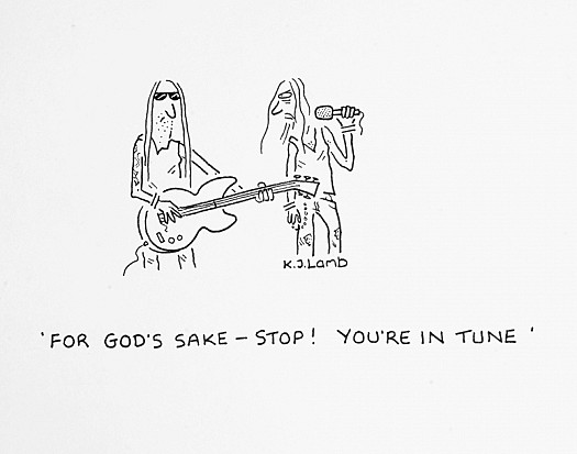 For God's Sake - Stop! You're In Tune