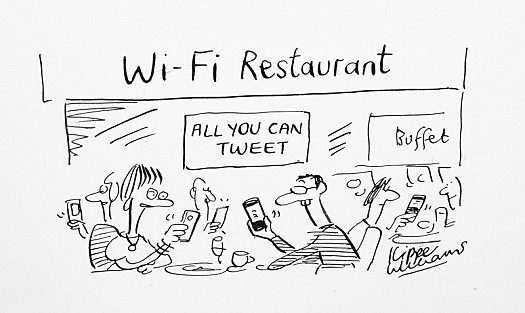 Wi-Fi Restaurant