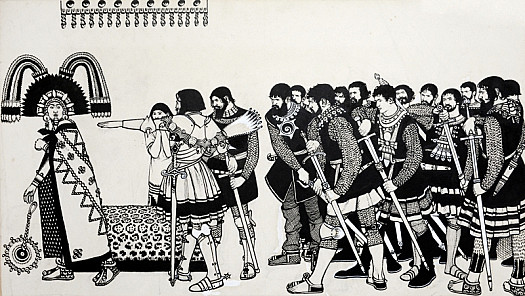 Arrest of the Emperor Montezuma