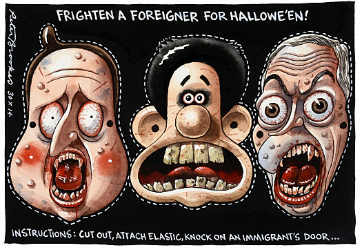 Frighten a Foreigner For Hallowe'en!