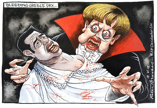 Bleeding Greece Dry...