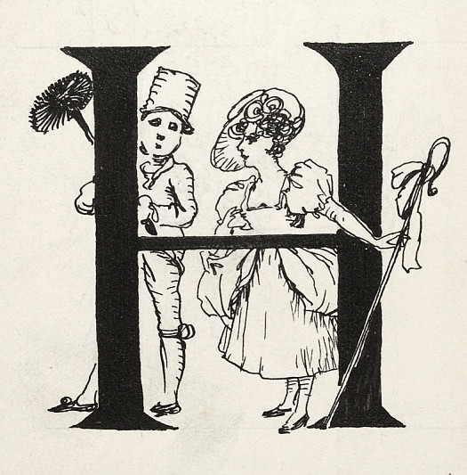 Initial Hthe Shepherdess &amp; the Sweep