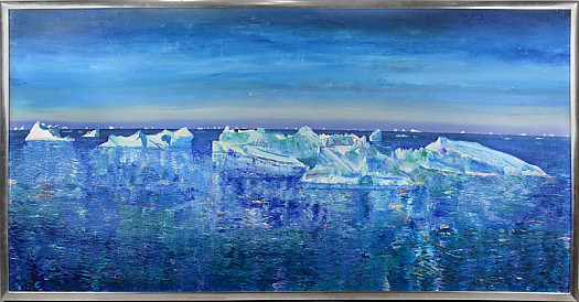 Icebergs In Disko Bay