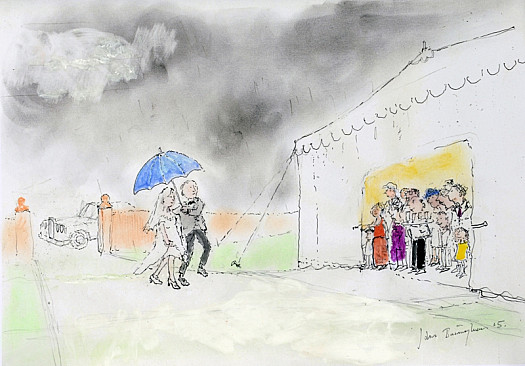 Standing Around In Damp Marquees I