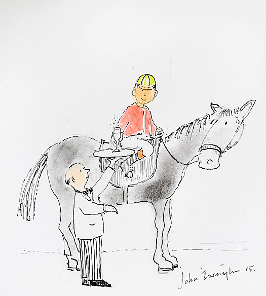 'Jockeys Drink Champagne as an Everyday Tipple, Since It Goes to the Head Without Thickening the Waist'
Clive James from Encounter (November 1975) Ii