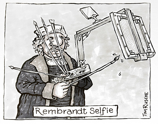 Rembrandt Selfie