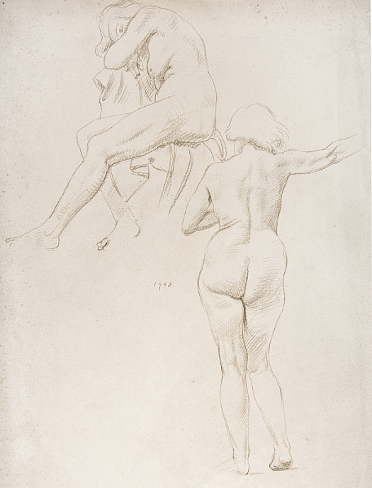 Female Nude: Sitting and Standing