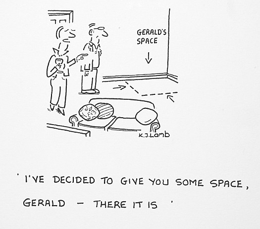 I've Decided to Give You Some Space, Gerald - There It Is