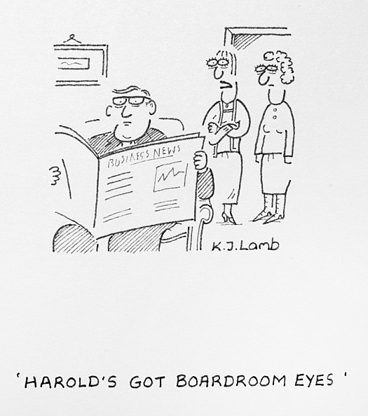 Harold's Got Boardroom Eyes