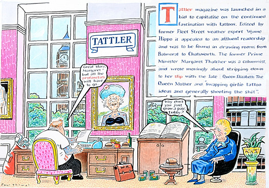 Tattler Magazine Was Launched In a Bid to Capitalise On the ContinuedFascination with Tattoos
