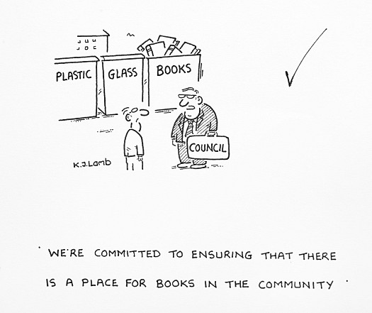 We're Committed to Ensuring That There Is a Place For Books In the Community
